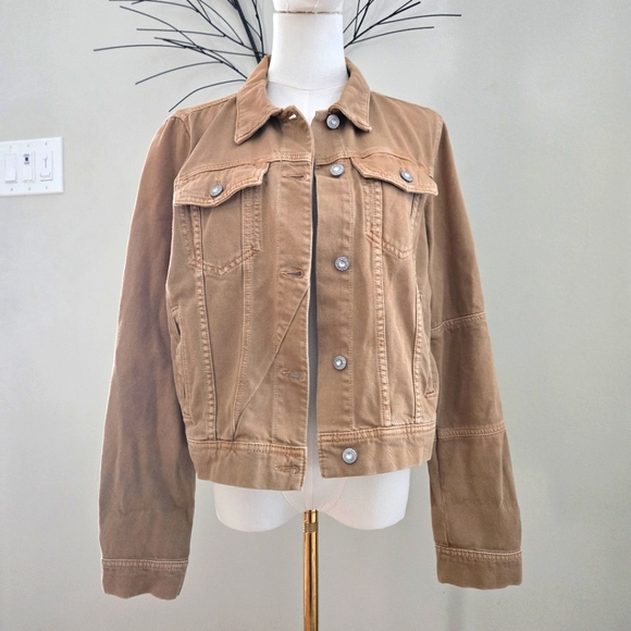 Free people denim jacket size MEDIUM - Picture 1 of 11